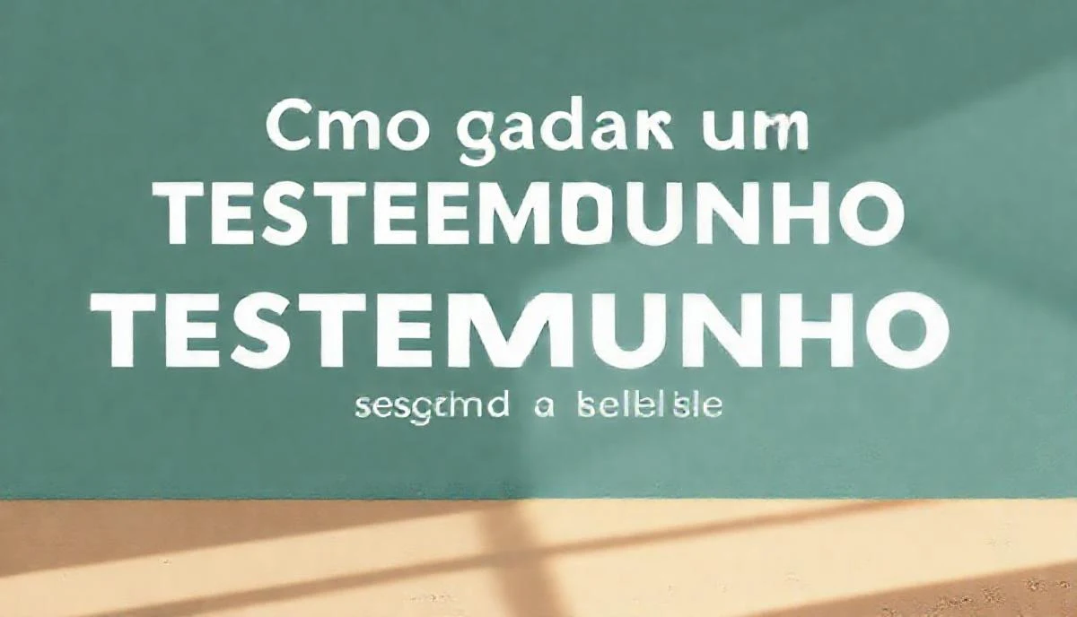 Como dar um testemunho: guia bíblico com exemplos claros