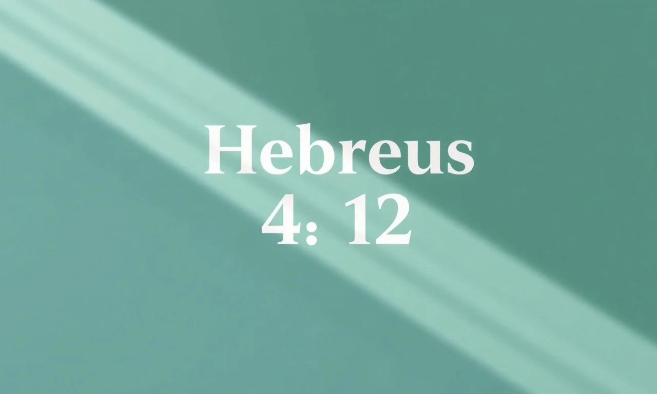 Hebreus 4 12 explicação: sentido da Palavra de Deus
