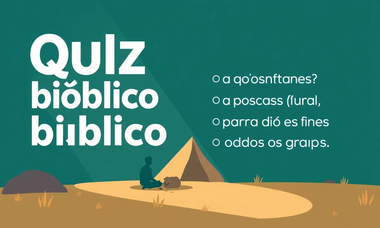 Quiz bíblico para acampamento: 50 perguntas e respostas